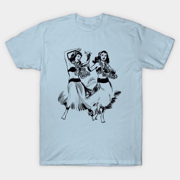 Hula Time! T-Shirt by sombreroinc